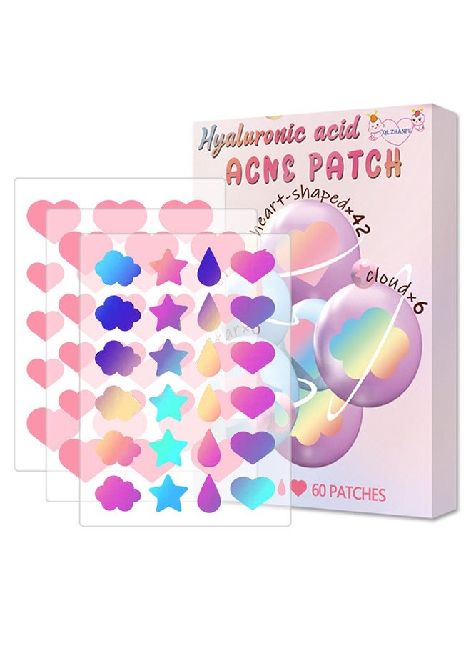 Beyond - 60 Pcs Pimple Patche, Fresh Herb Acne Pimple Patchs, Waterproof Breathable Acne Patch for Blackheads, Whiteheads, and Closed Comedones - Image 1