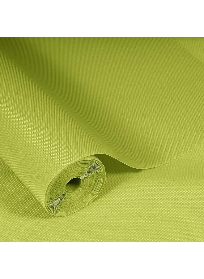 GripEasy Ethylene Vinyl Acetate Multipurpose Shelf Liner Mat Roll 45 cm X 5 m - Food Grade EVA for Kitchen Drawer, Cupboard, Dining, Almirah (Diamond Texture Limegreen) - Image 1
