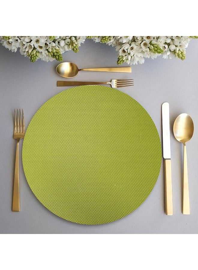 GripEasy Ethylene Vinyl Acetate Multipurpose Shelf Liner Mat Roll 45 cm X 5 m - Food Grade EVA for Kitchen Drawer, Cupboard, Dining, Almirah (Diamond Texture Limegreen) - Image 3