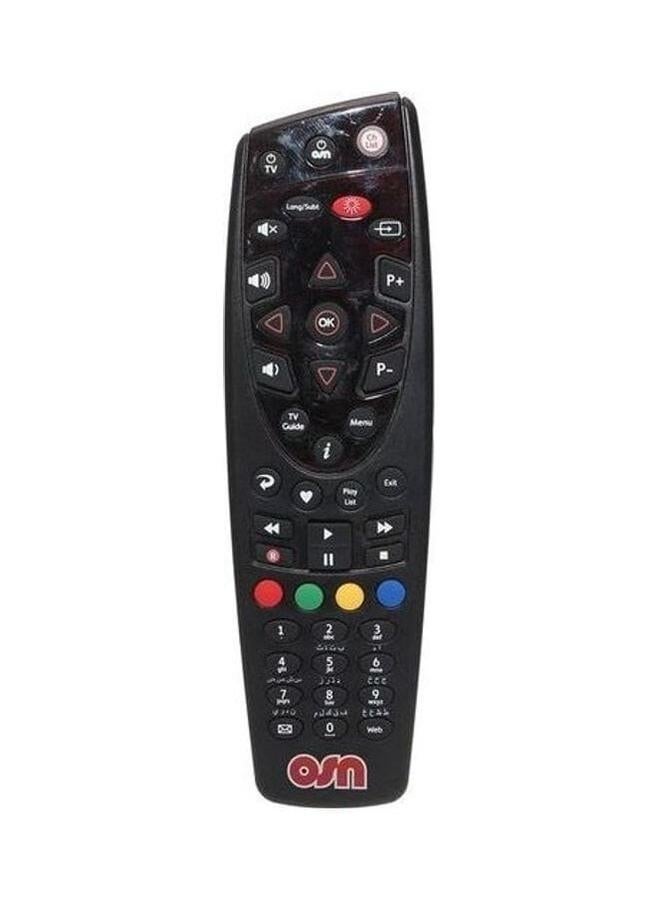OSN Receivers Remote Control Black