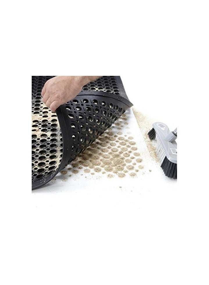 terrain Large Outdoor Rubber Entrance Mats Anti Fatigue None Slip Drainage Door Mat Flooring Size 0.9 Metre x 1.5 Metre  - Image 5