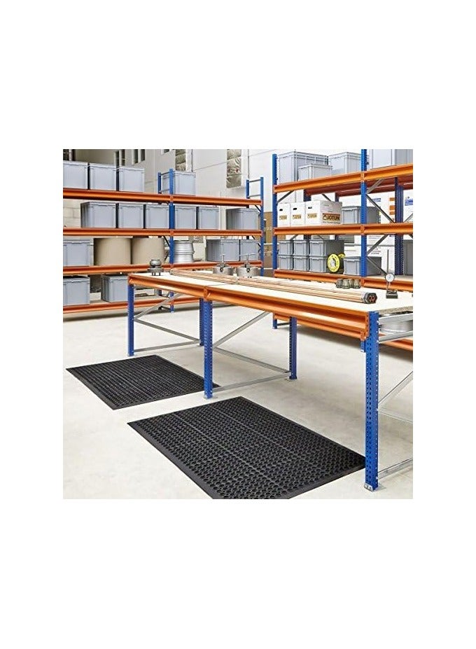 terrain Large Outdoor Rubber Entrance Mats Anti Fatigue None Slip Drainage Door Mat Flooring Size 0.9 Metre x 1.5 Metre  - Image 2