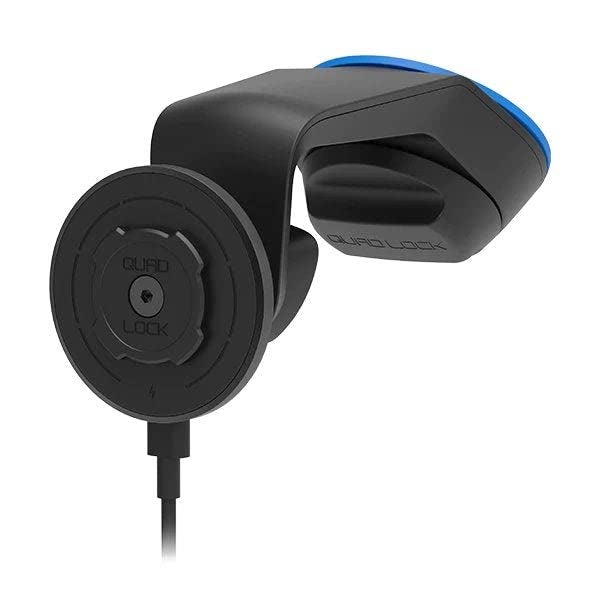 Quad Lock Suction Windshield/Dashboard Car Phone Holder for iPhone, Galaxy, Pixel Cases and Universal Adaptors - Image 3