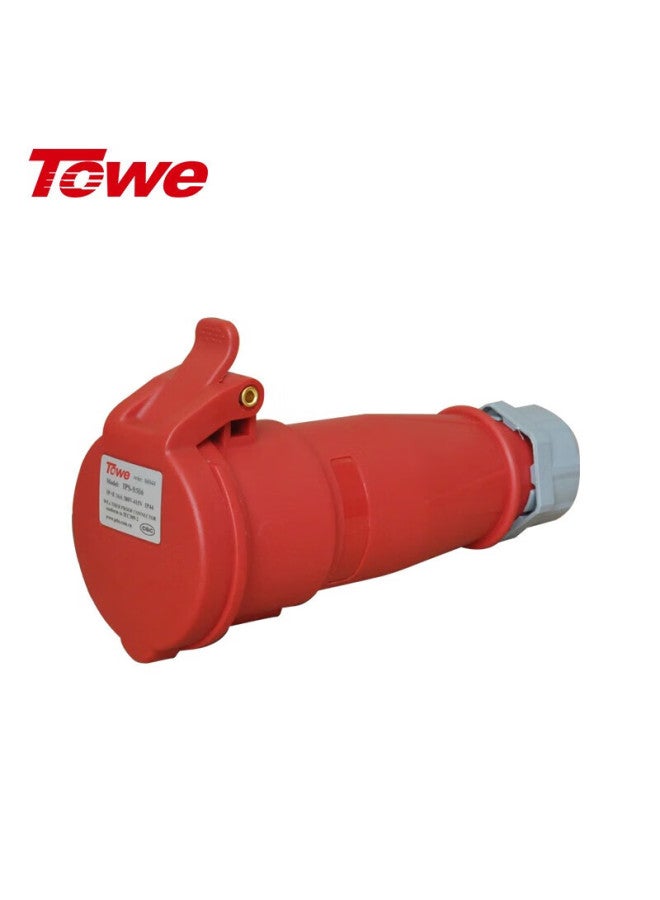 Towe Ips-s532 Industrial Connector, Ip44 Splash-proof, High-power Industrial Aviation Socket, 5-pin 32a, 3p+n+e Female Head - Image 5