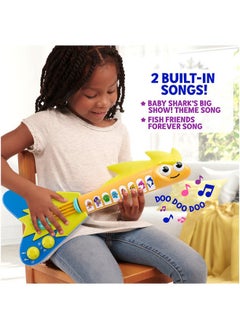 WowWee Baby Shark'S Big Show! Eel-Ectric Guitar - Interactive Musical Toys For Toddlers - Lights And Sounds Toy Guitar  - Image 4