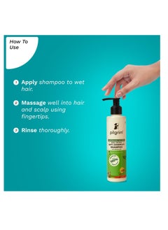 PILGRIM Australian Tea Tree Non Drying Anti Dandruff Shampoo 200 ml Removes Dandruff from Source  Helps with Itching Irritation Strong  Smooth Hair For Men and Women  - Image 4