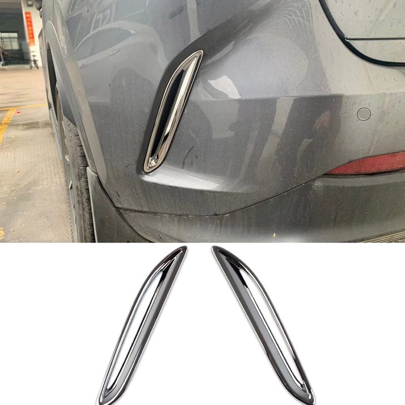 بيوتوست لسيارة لكزس NX 250350350 F Sport350h450h450h F Sport 2022 2023 2024 2025 غطاء إطار فتحة تهوية خلفية من الكروم