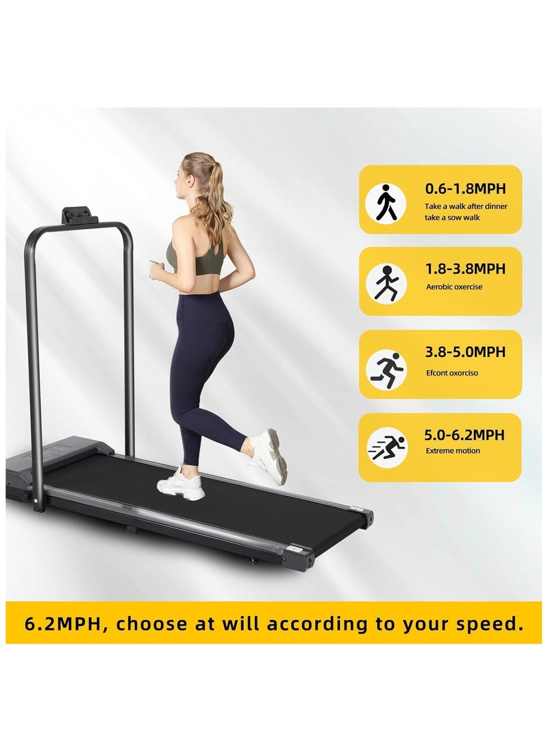 RUIYADA Under Desk Treadmill 2 in 1 Walking Machine, Portable, Folding, Electric, Motorized, Walking and Jogging Machine with Remote Control for Home and Office Workout  - Image 4