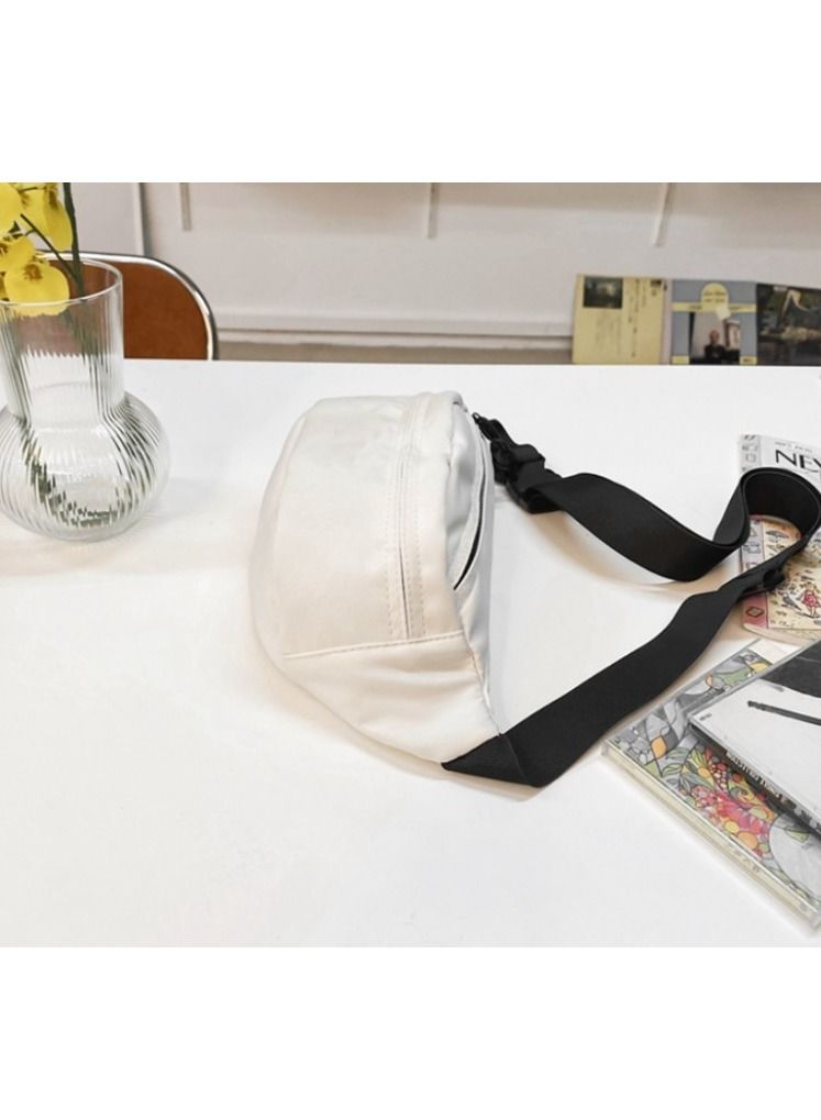 M MIAOYAN M MIAOYAN Mobile Phone Waist Bag Men's Chest Bag Japanese Simple Lightweight One Shoulder Small Backpack Female Casual Sports Messenger Bag Male - Image 5