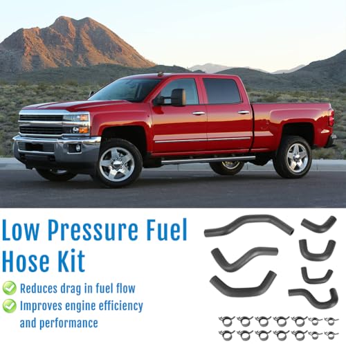 WIKIBB Low Pressure Fuel Line Kit For 20112016 66L Deluxe LML Duramax 25003500HD Replace For 12636276 12636277 12636274 12645582 12624346 12636275 12636270 - Image 3
