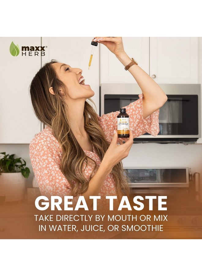 Maxx Herb Astragalus Root Extract Max Strength Liquid Tincture Absorbs Better Than Capsules Or Powder For Immune Support And Mental Clarity 4 Oz Bottle (60 Servings) - Image 5