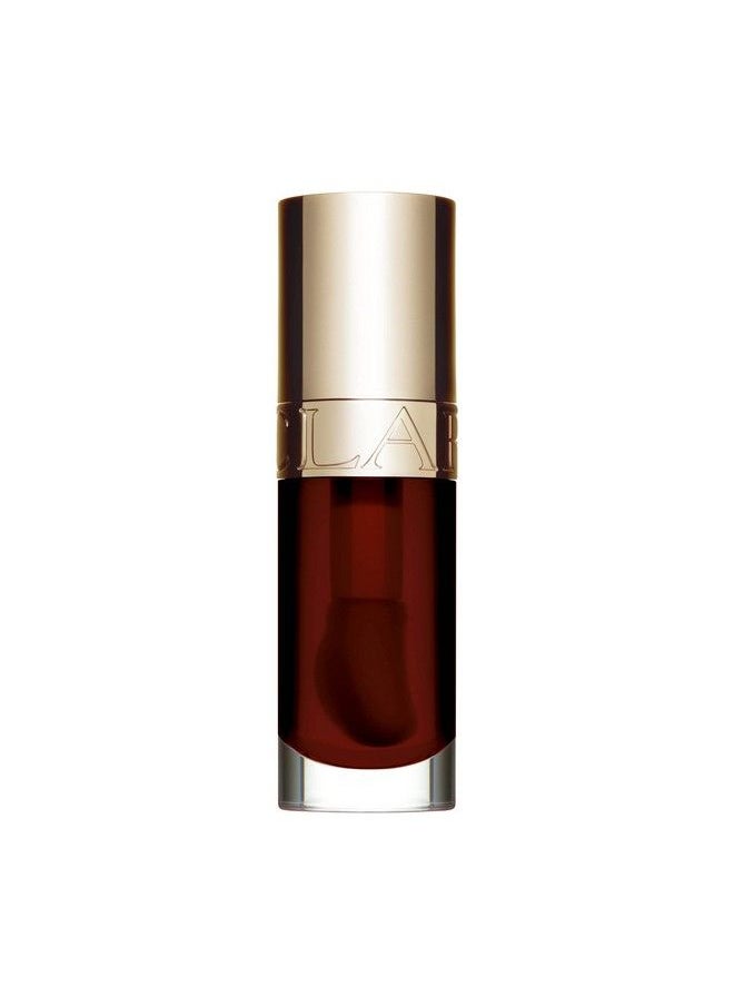 CLARINS زيت راحة الشفاه؛ يهدئ ويرطب ويحمي الشفاه؛ لمسة نهائية لامعة للغاية؛ يملأ الشفاه بشكل واضح؛ 93% من المكونات الطبيعية؛ زيت الورد البري العضوي الغني بأوميجا 6 وأوميجا 3  - Image 2