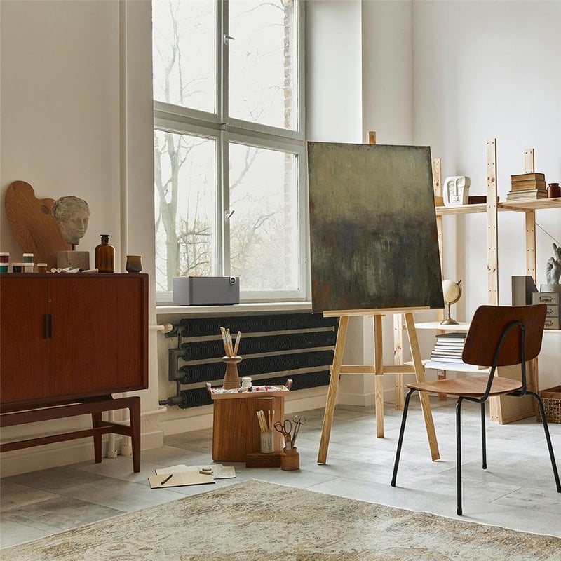 Klipsch The One Plus Premium Bluetooth Speaker System with Two 2.25” Full Range Drivers, 4.5” Woofer, Bluetooth 5.3 with Up to 40 ft. of Distance, Walnut - Image 2