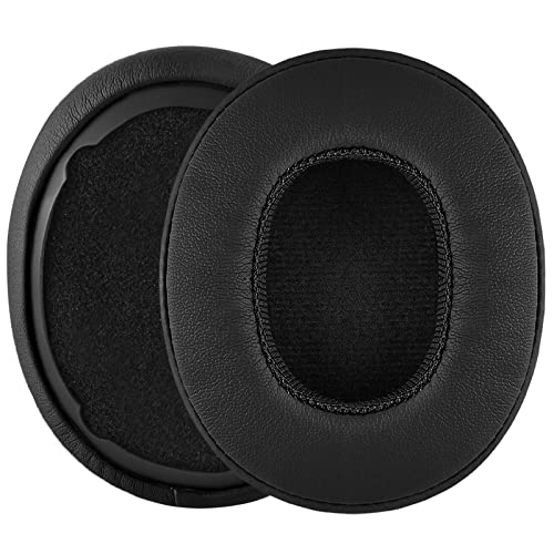 Linkidea Replacement Ear Pads for Skullcandy Crusher Wireless/Crusher EVO/Crusher ANC, Hesh 3/ EVO/ANC, Venue ANC Headphones, Headset Earpads (Protein Leather/Black) - Image 2