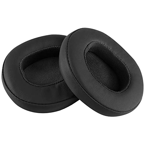 Linkidea Replacement Ear Pads for Skullcandy Crusher Wireless/Crusher EVO/Crusher ANC, Hesh 3/ EVO/ANC, Venue ANC Headphones, Headset Earpads (Protein Leather/Black) - Image 4