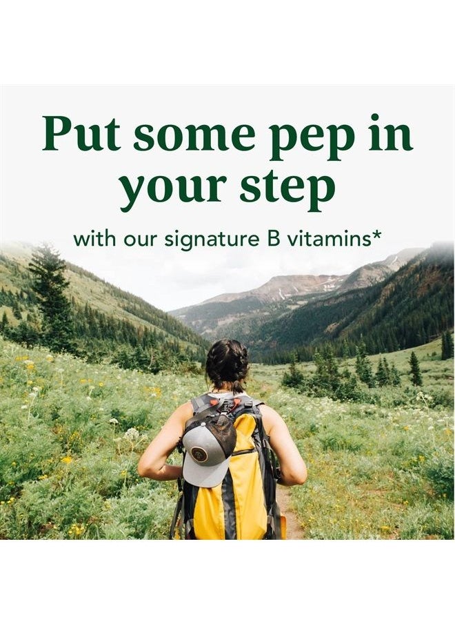 MegaFood - Balanced B Complex - B Complex Vitamin That Helps Support Cellular Energy with Vitamins B1, B2, B3, B5, B6, B7, B9, B12 - Vegan, Kosher, and Non GMO - Made Without 9 Food Allergens - 60 Tabs - Image 1