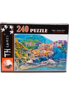 SOLE 240 Piece Boxed Puzzle - Italian Landscape! 