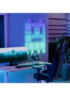 Nanoleaf Blocks Small Squares Add-on Kit | Smart WiFi LED Panel System, 16M+ Colors, Low Energy, for Gamers, Vloggers, Influencers, Entertainment, Gaming Living Room - 4 Pack  - Image 4