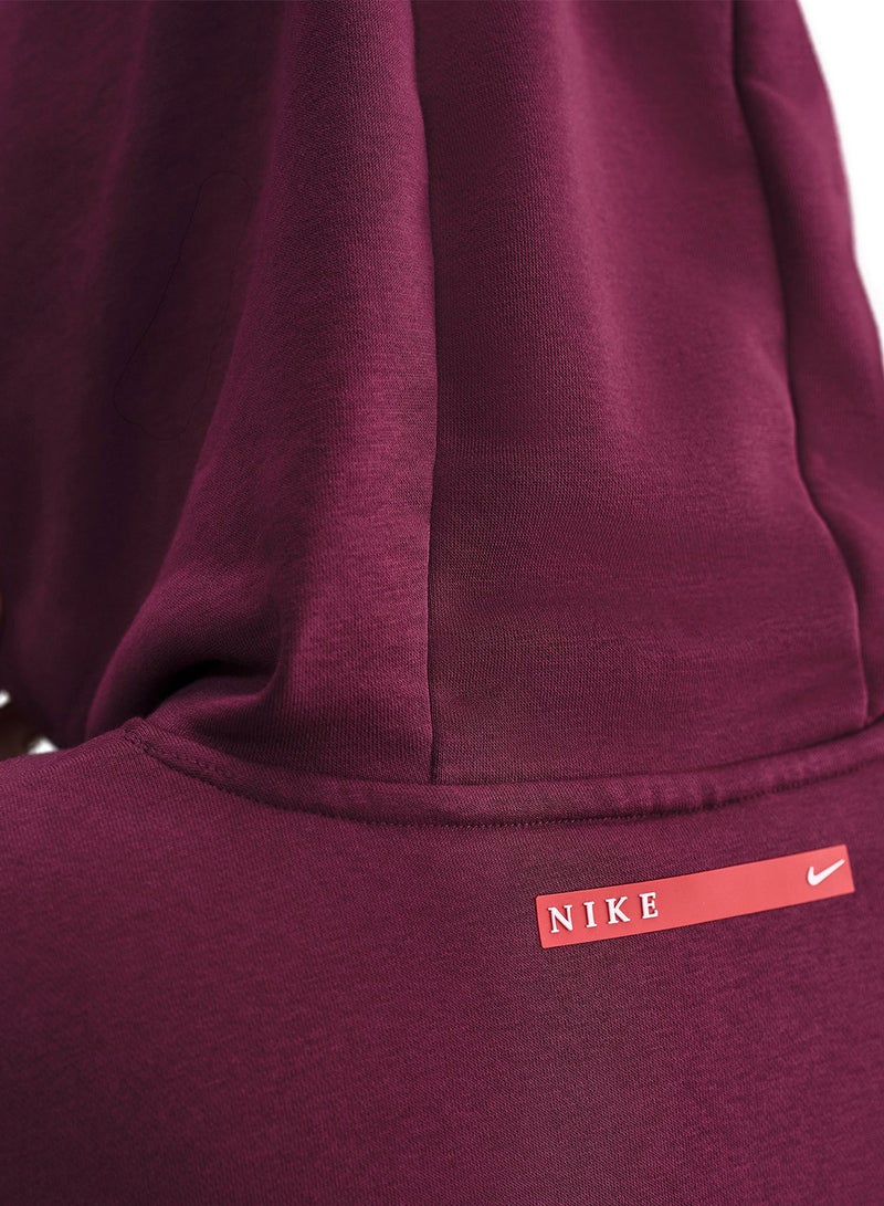 Nike Phoenix Fleece Graphic Logo Pullover Hoodie - Image 4