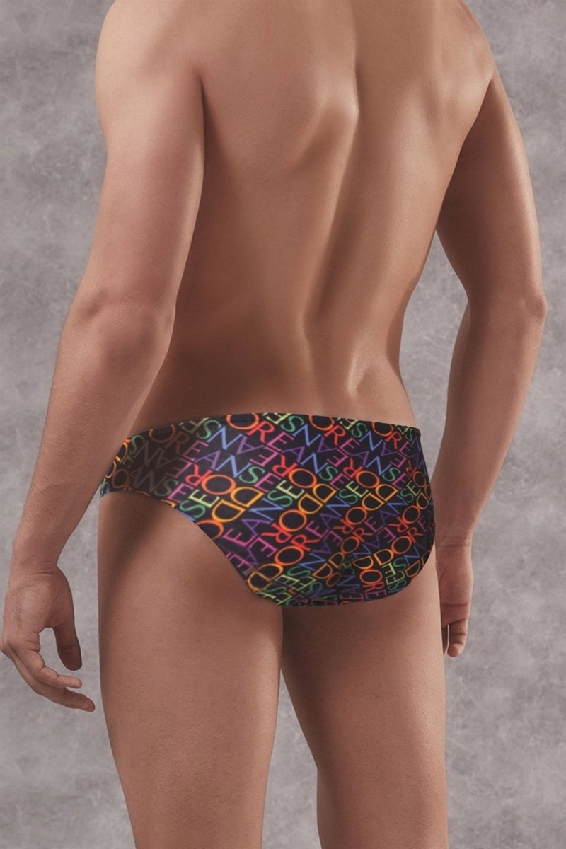 Doreanse Men's Modal Multicolored Printed Briefs Briefs 1405 - Image 2