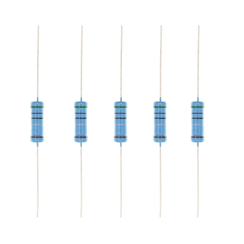 20PCS 3 Watts 3W 5R1 5.1 Ohm 1% Metal Film Resistor