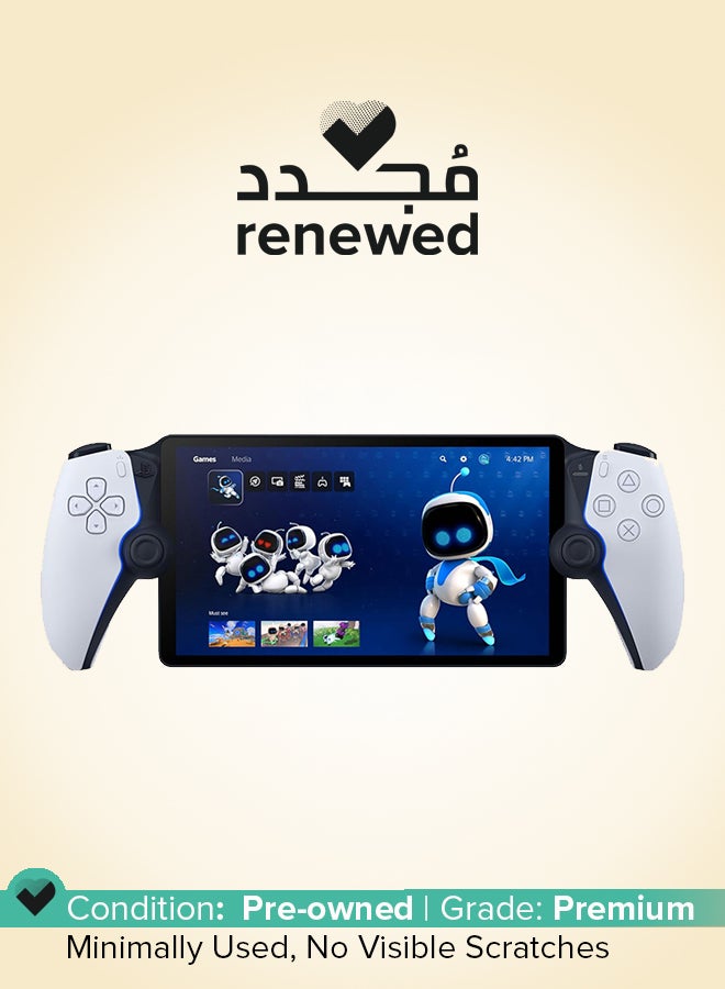 سوني متجدد - مشغل PlayStation Portal Remote - بلاي ستيشن 5 - Image 1