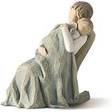 Willow Tree شجرة الصفصاف: اللحاف، تمثال منحوت ومطلي باليد - Image 1