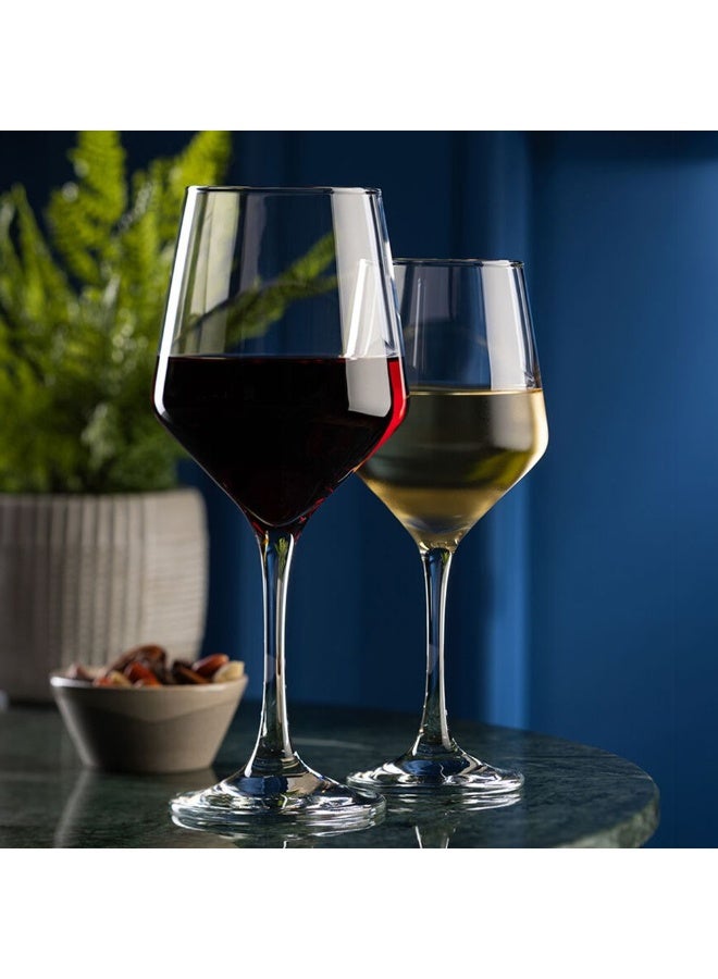 Paşabahçe كؤوس نبيذ باساباهشي العاجية 490 مل – مجموعة 3 قطع - Image 1