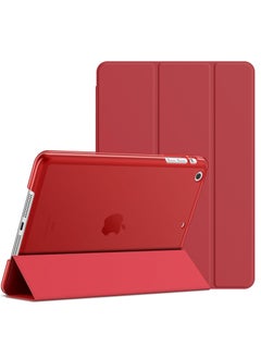 Red iPad Mini 1 2 3 Case with Stand Function and Auto Sleep and Wake
