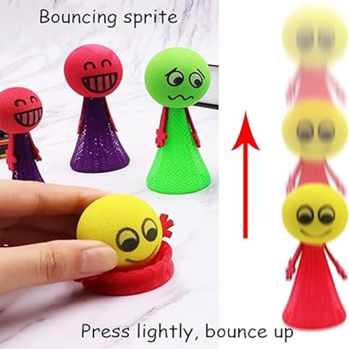 SNAPTRON Birthday Return Gifts for Kids Party - 12Pcs Jumping Toys for Kanya Pujan Gift set for Girls, Navratri Return Gifts, Kanjak Gifts - Image 2