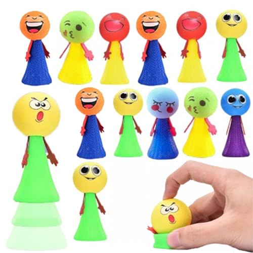SNAPTRON Birthday Return Gifts for Kids Party - 12Pcs Jumping Toys for Kanya Pujan Gift set for Girls, Navratri Return Gifts, Kanjak Gifts - Image 1
