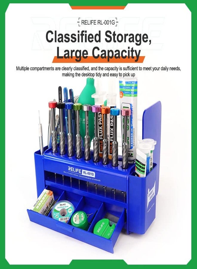fonefunshop Relife RL-001G Tool Tidy Screwdriver Holder Organizer Station for Phone Repair - Image 3