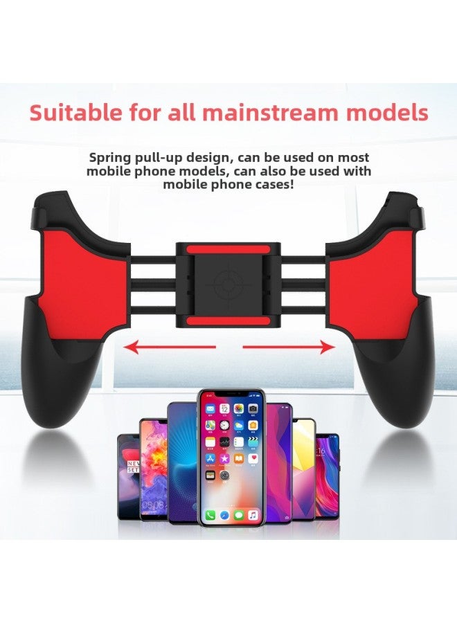 Beauenty Mobile Game Controller Quick Positioning Shooting Aid Pubg Android Ios Gamepad Fast Fire Trigger Digital Computer Game Joystick-Product Color:S-01 Folding Handle (original Genuine Goods) - Image 1