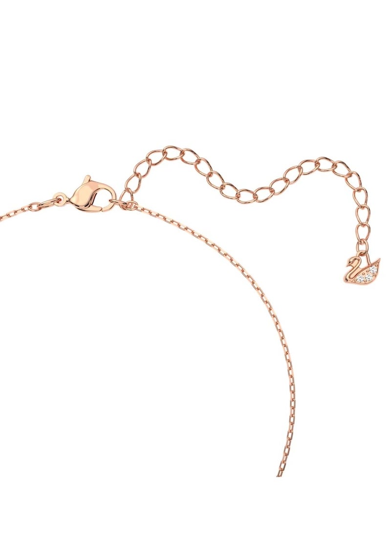 Swaro قلادة سواروفسكي سوان الوردية للنساء، مطلية بالذهب الوردي، رقم الموديل 5473024 - Image 5