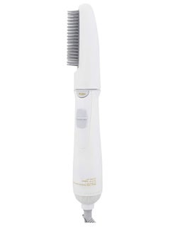 GEEPAS 2 IN 1 Hair Styler - Hot Air Brush With 3 Temperatures Cool Air Setting Overheat Protection White/Grey  - Image 2