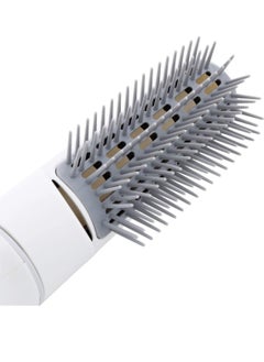 GEEPAS 2 IN 1 Hair Styler - Hot Air Brush With 3 Temperatures Cool Air Setting Overheat Protection White/Grey  - Image 5