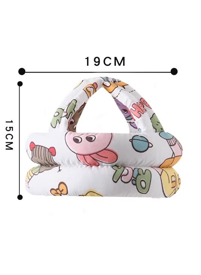 Vinnatsu Baby Infant Head Helmet Anti-collision Kids Baby Helmet Children Safety Helmet for Indoor and Outdoor use Head Cushion Protection Hat Cotton Adjustable Suitable For Learning To Crawl And Walk - Image 2