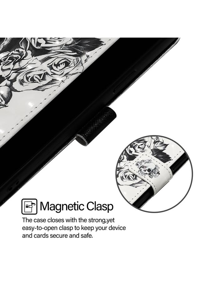 S-TOP Case For iPhone 16 Pro 3D Painting Horizontal Flip Leather Phone Case - Image 5