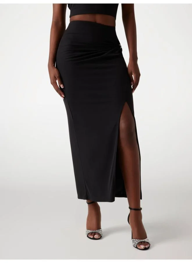 GUESS Aimee Jewel Drap Skirt