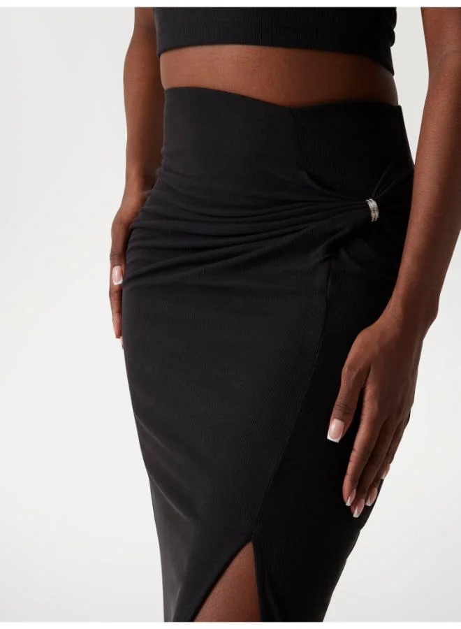 GUESS Aimee Jewel Drap Skirt