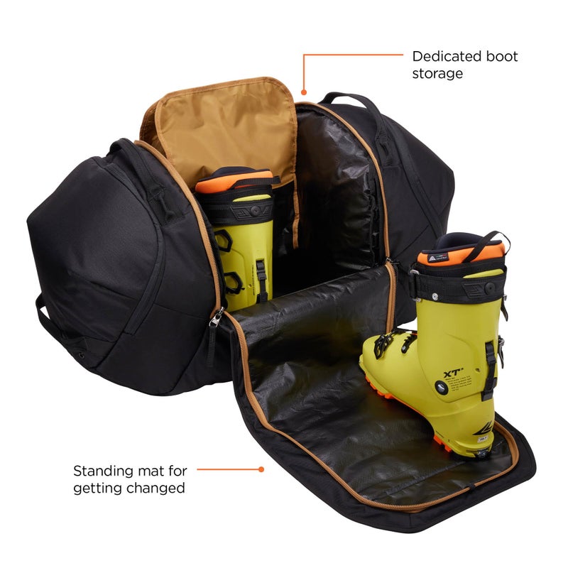Thule Duffel Bag for ski and Snowboard Carrying and Storage, Black, One Size - Image 3