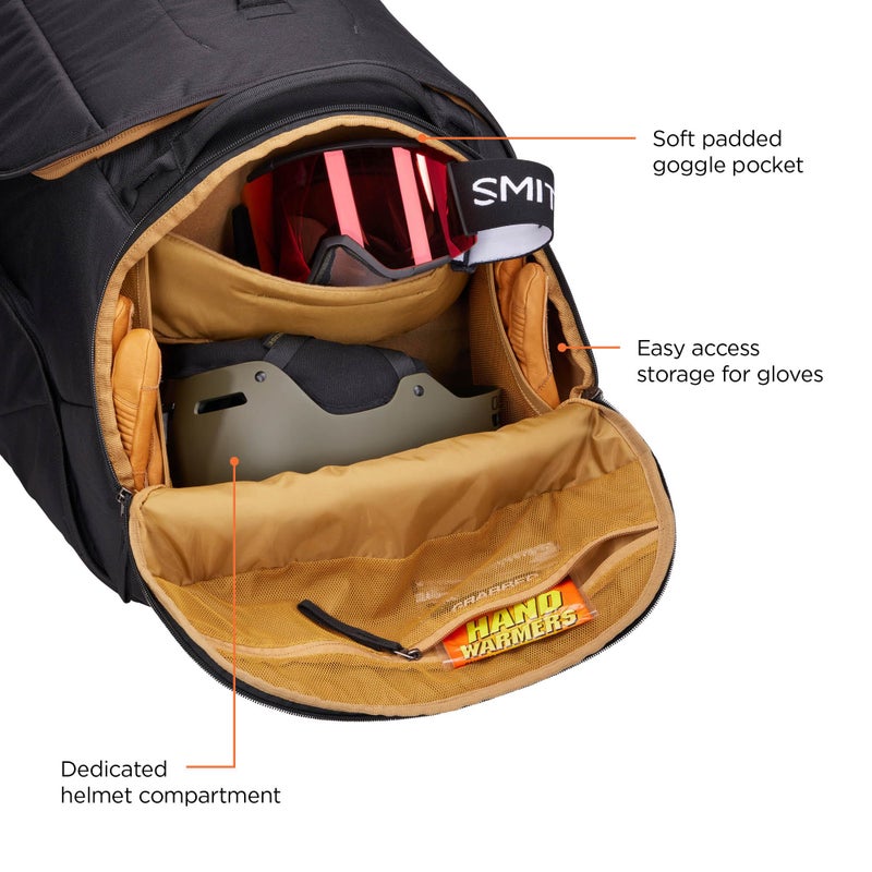 Thule Duffel Bag for ski and Snowboard Carrying and Storage, Black, One Size - Image 4