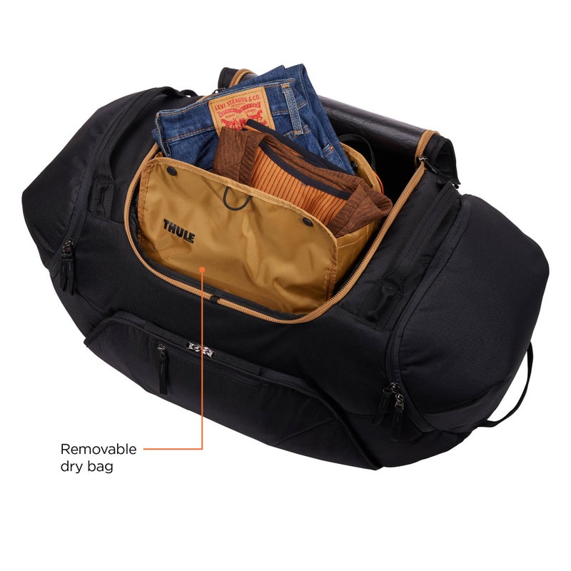 Thule Duffel Bag for ski and Snowboard Carrying and Storage, Black, One Size - Image 5