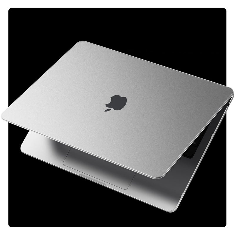 soonjet Compatible for MacBook Air 13.6 inch Case M4 M3 M2 2025 2024-2022 Release Model A3240 A3113 A2681, Sturdy Protective Hard Shell Case Cover for MacBook Air M2 13 inch - Matte Clear - Image 1