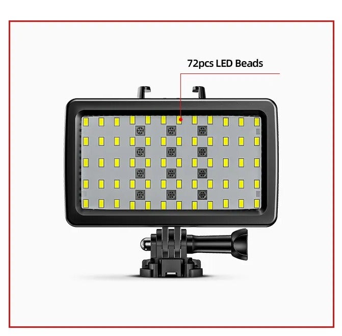 Jmary High-Performance Waterproof RGB Fill Light FM-72RGB Jmary with Multiple Lighting Modes - Image 2