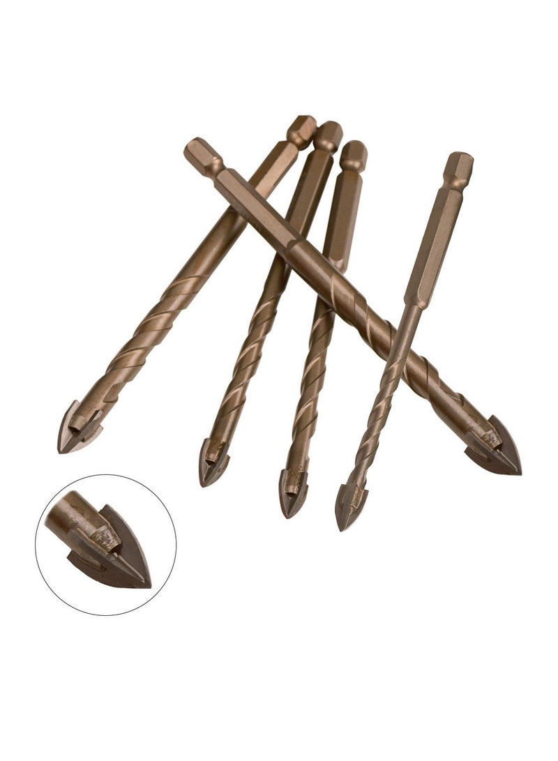 Tools Drill Bit Set Stone Concrete and Ceramic 5mm 6mm 8mm 10mm 12mm - Image 1