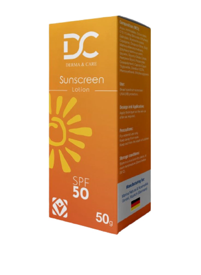 لوشن واقي من الشمس بعامل حماية  SPF50 بحجم 50 جرام