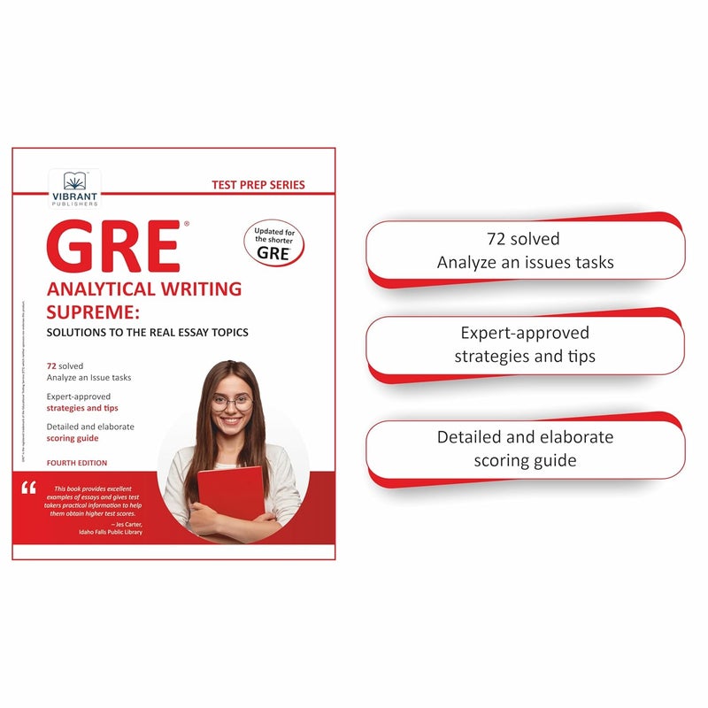 GRE Analytical Writing Supreme: Solutions to the Real Essay Topics - Image 3