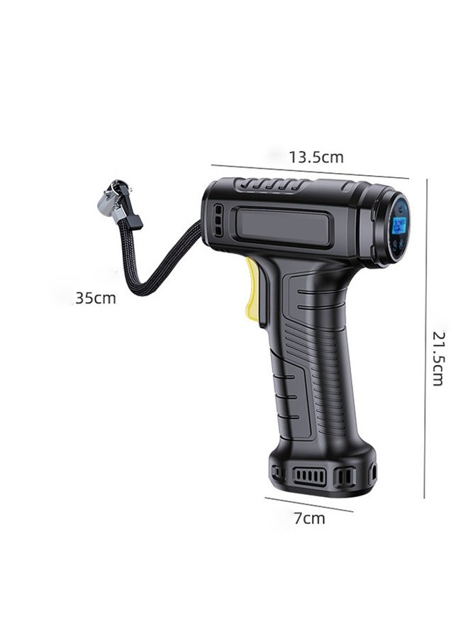 SUITU - 150PSI Wireless Tire Inflator,Portable Compressor Air Pump,Fast Tyre Inflation with Digital Digital Display with Emergency Led Light for Cars,Motorcycles, Bikes,Balls - Image 1