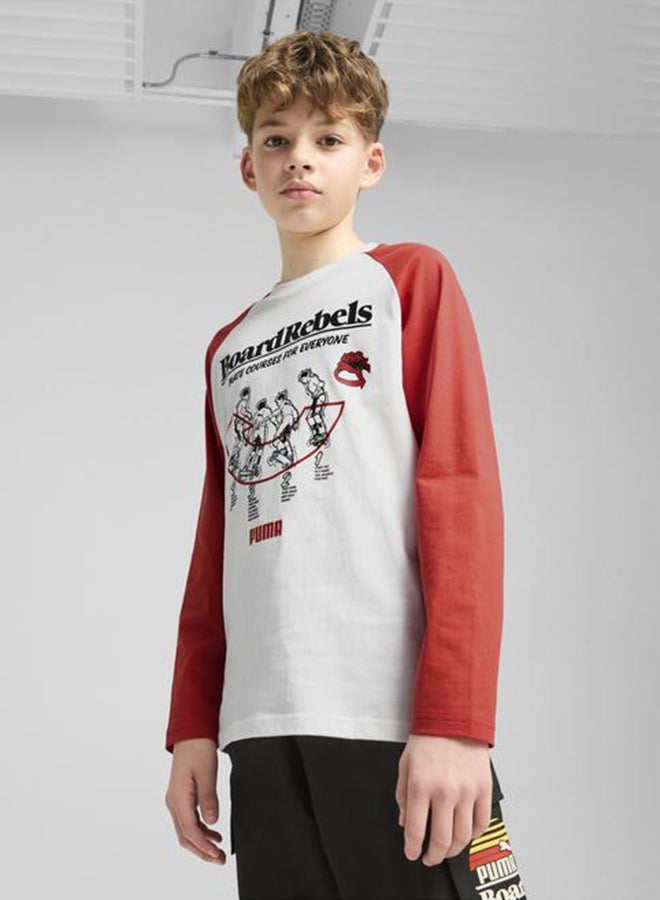 PUMA Youth Mid 90S Logo T-Shirt  - Image 1